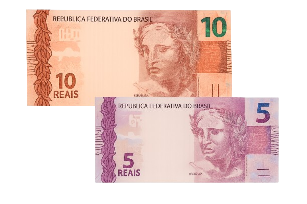 15  Reais